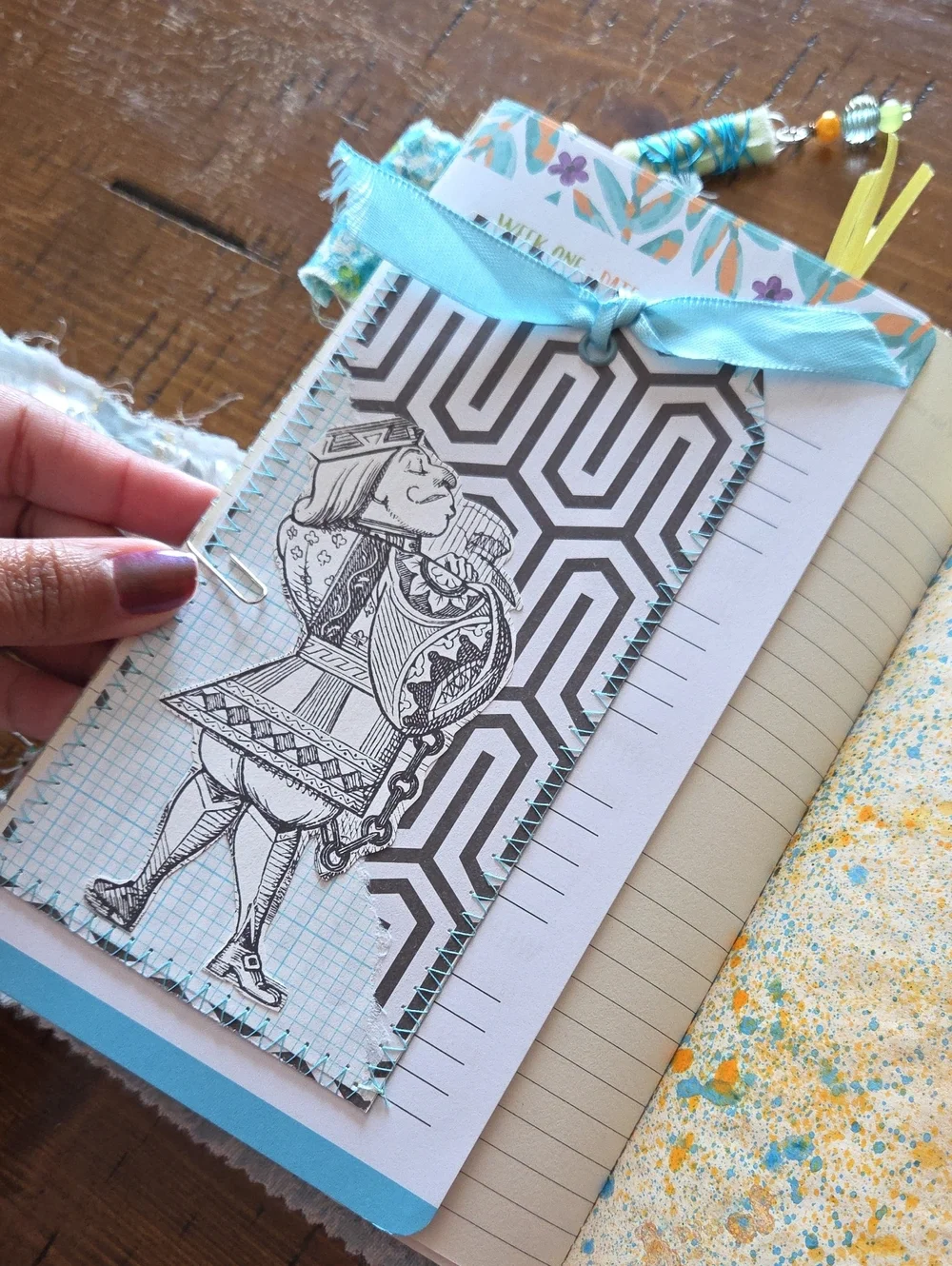 Alice In Wonderland Themed Junk Journal